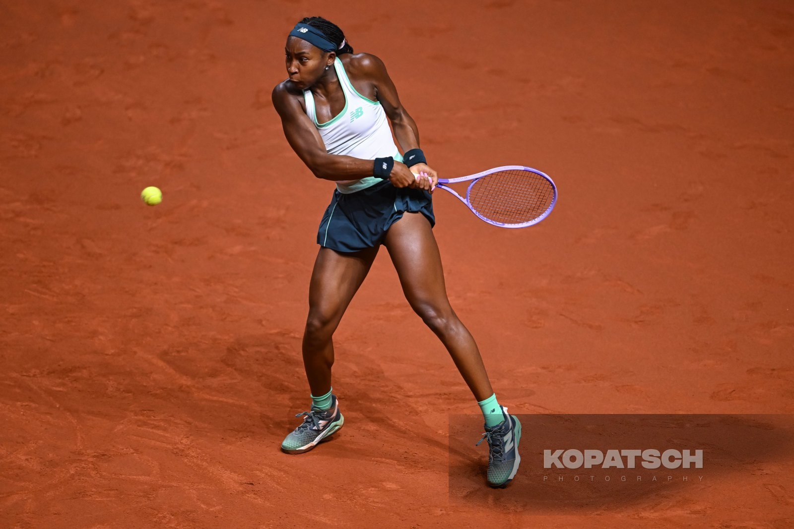 during the Women’s Singles second round match — 2026 Stuttgart PTGP
