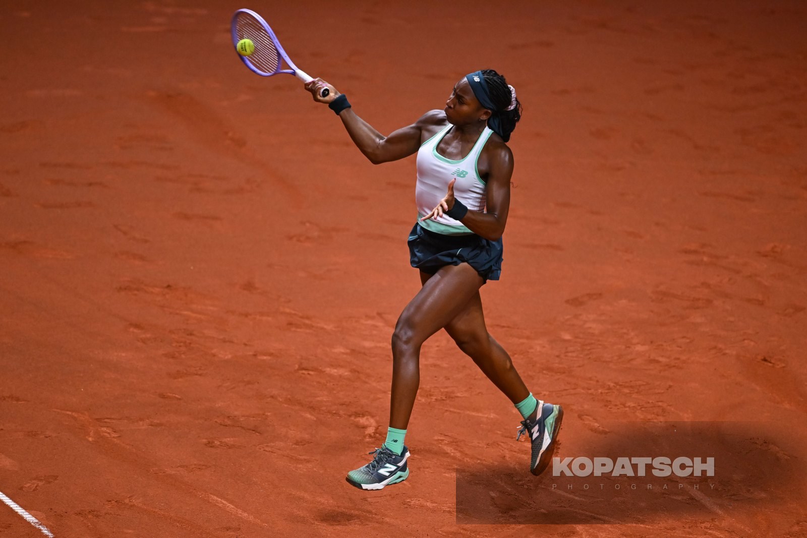 during the Women’s Singles second round match — 2026 Stuttgart PTGP