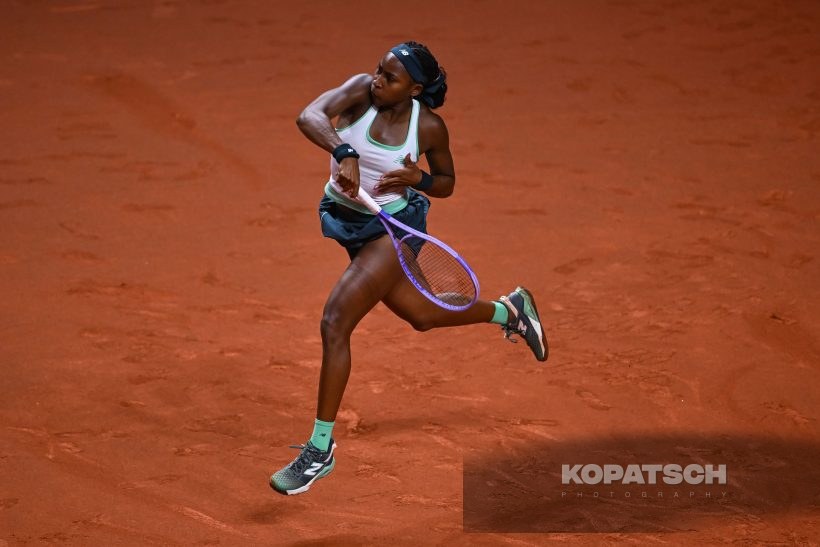 during the Women’s Singles second round match — 2026 Stuttgart PTGP