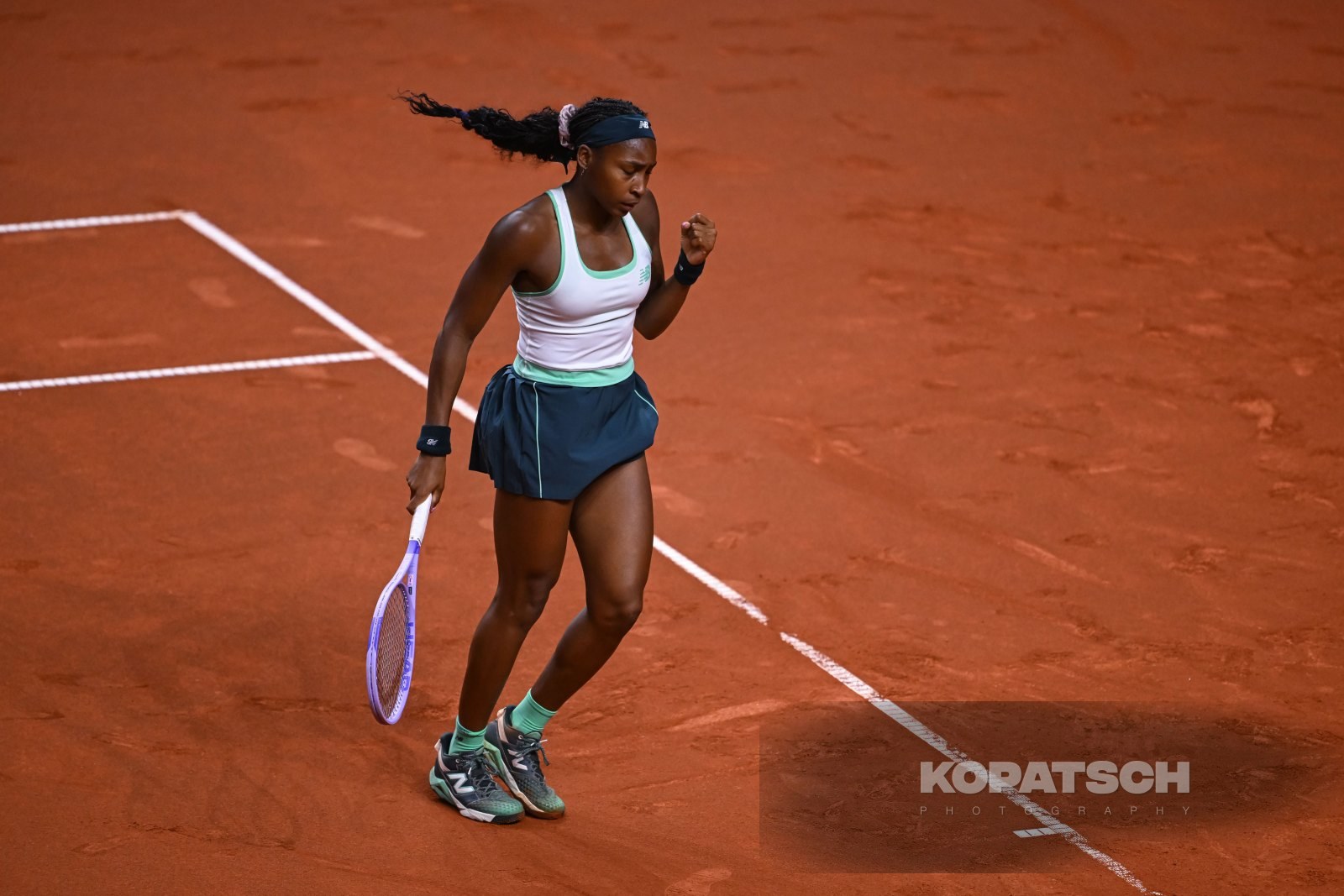 during the Women’s Singles second round match — 2026 Stuttgart PTGP