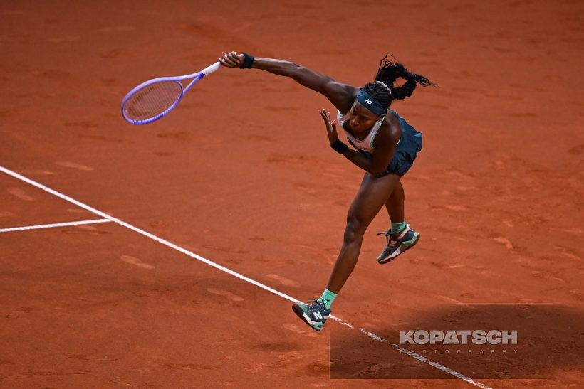 during the Women’s Singles second round match — 2026 Stuttgart PTGP