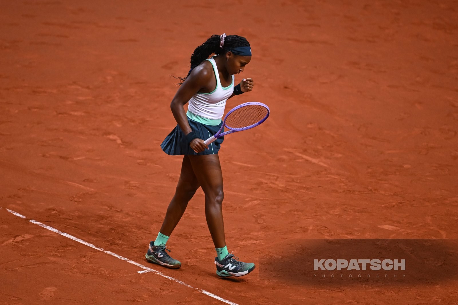during the Women’s Singles second round match — 2026 Stuttgart PTGP