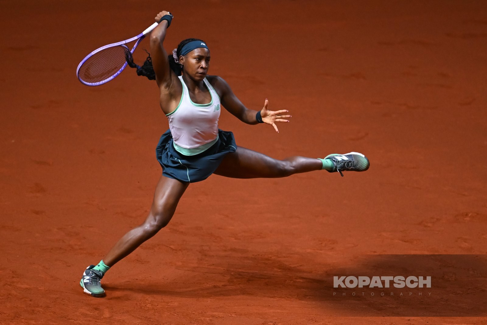 during the Women’s Singles second round match — 2026 Stuttgart PTGP