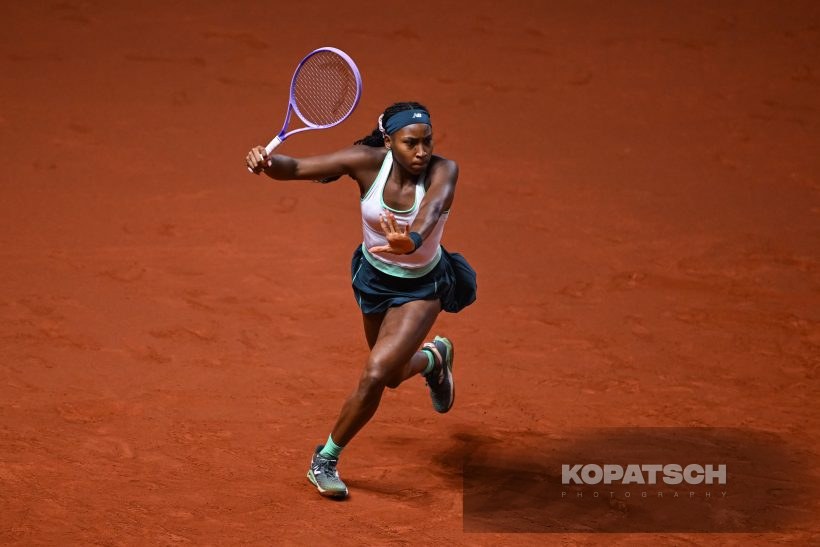 during the Women’s Singles second round match — 2026 Stuttgart PTGP