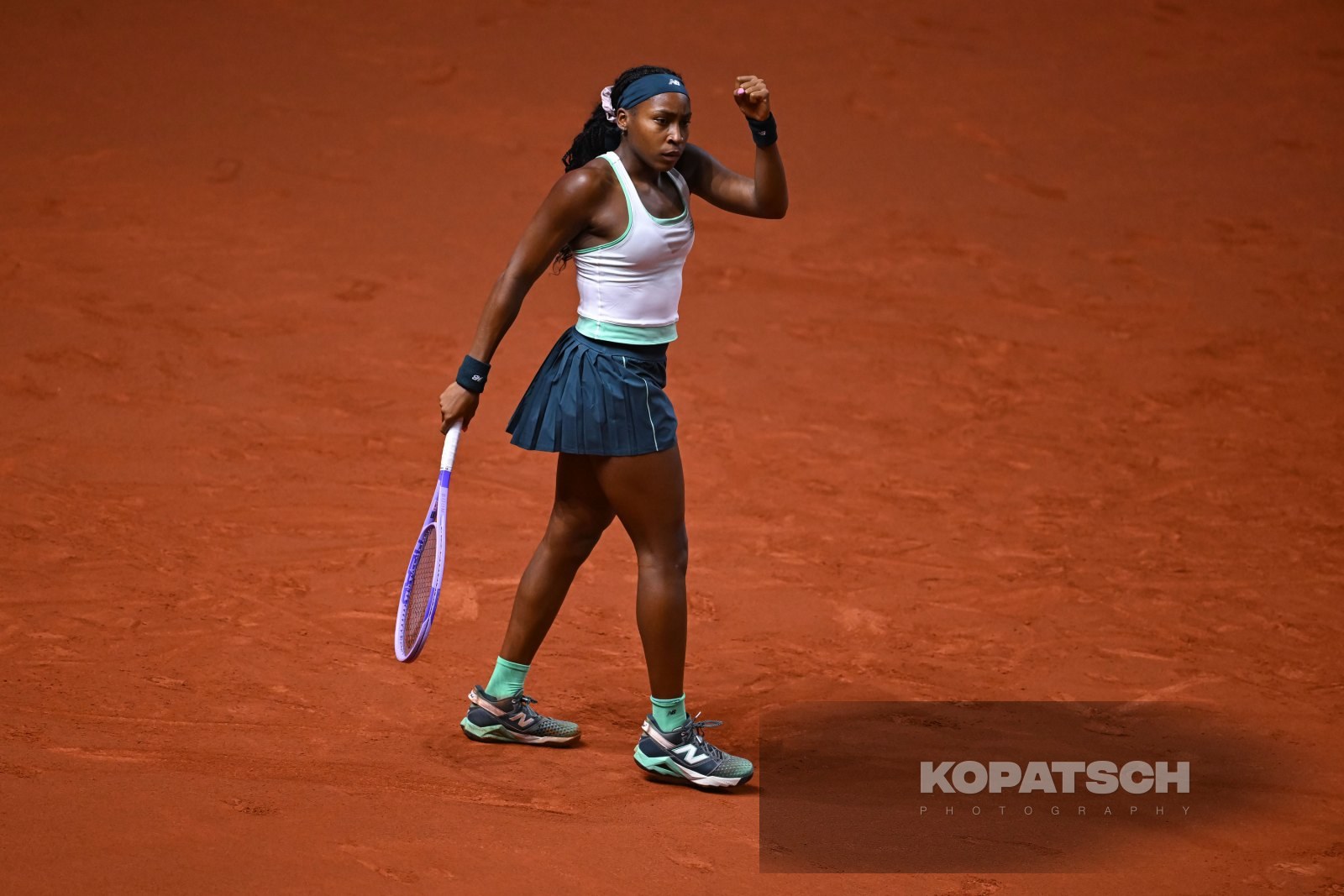 during the Women’s Singles second round match — 2026 Stuttgart PTGP