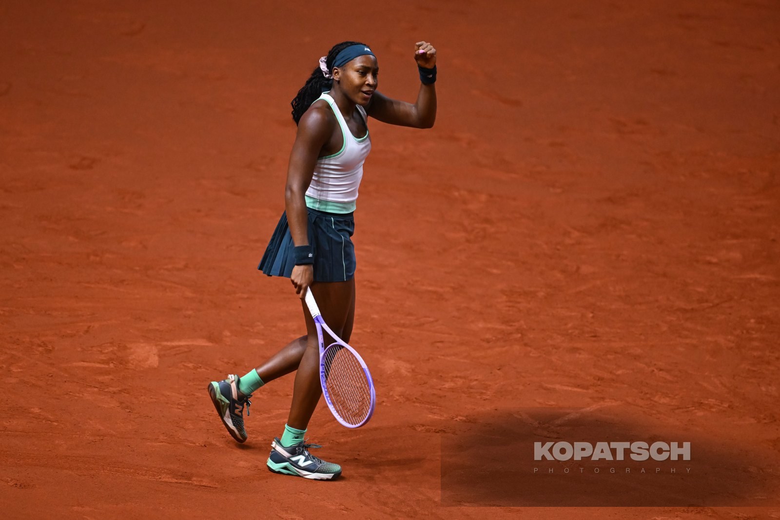 during the Women’s Singles second round match — 2026 Stuttgart PTGP