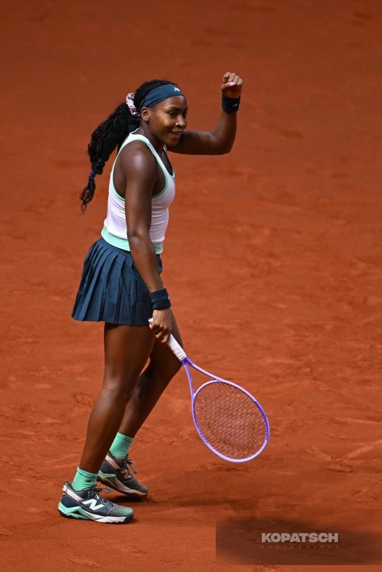 during the Women’s Singles second round match — 2026 Stuttgart PTGP
