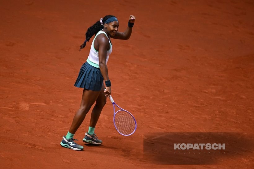 during the Women’s Singles second round match — 2026 Stuttgart PTGP