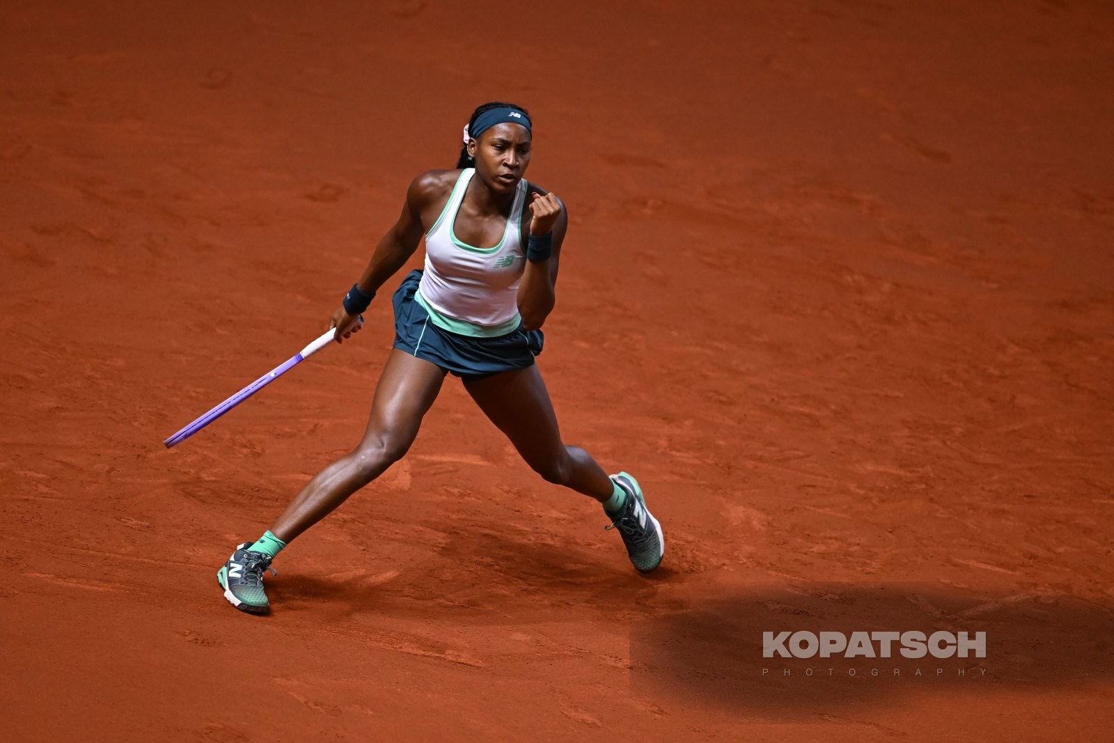 during the Women’s Singles second round match — 2026 Stuttgart PTGP