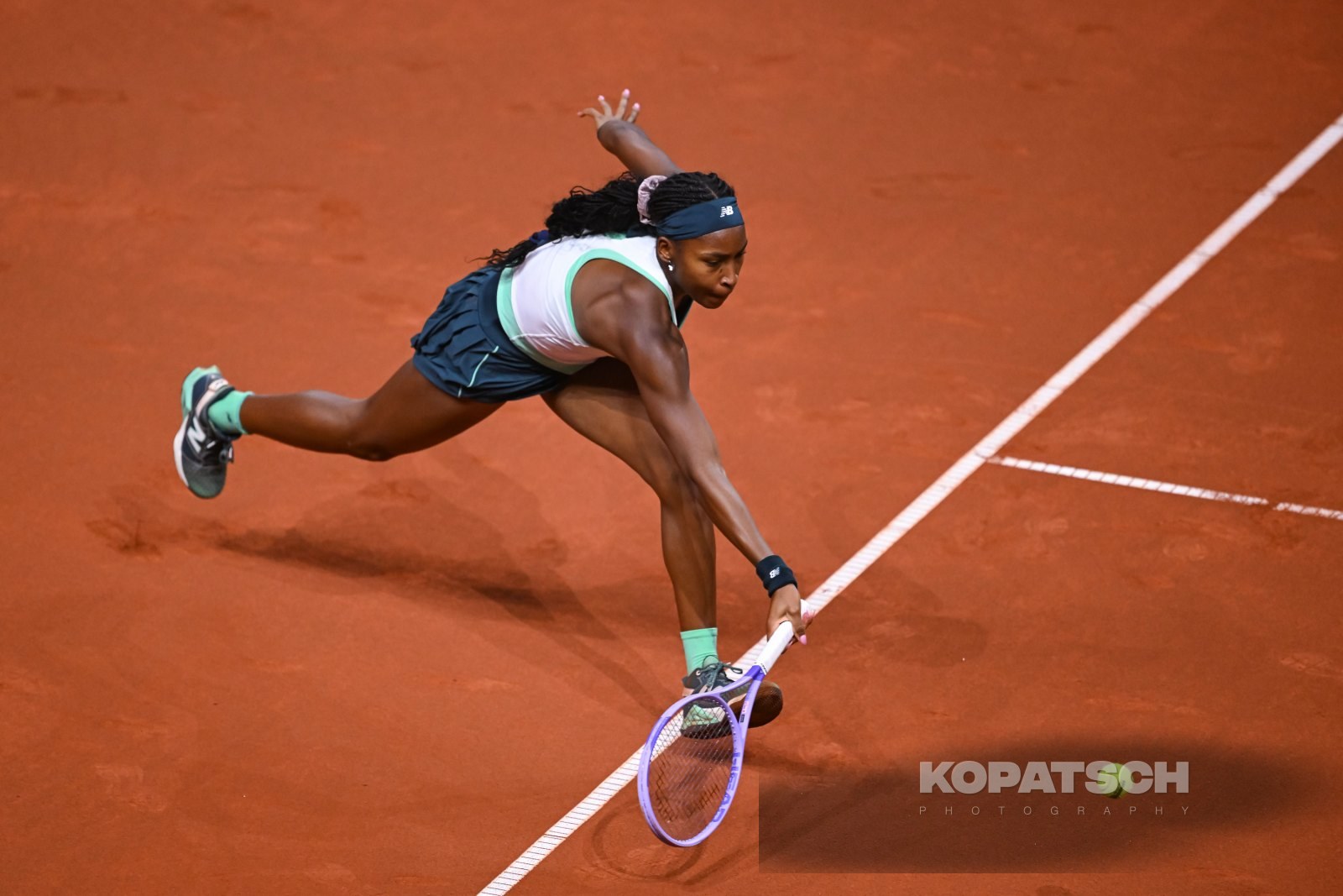 during the Women’s Singles second round match — 2026 Stuttgart PTGP
