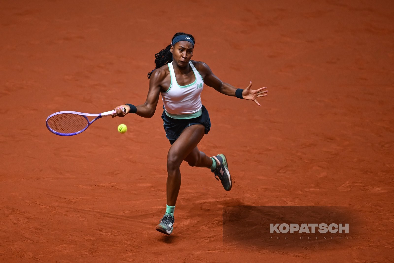 during the Women’s Singles second round match — 2026 Stuttgart PTGP