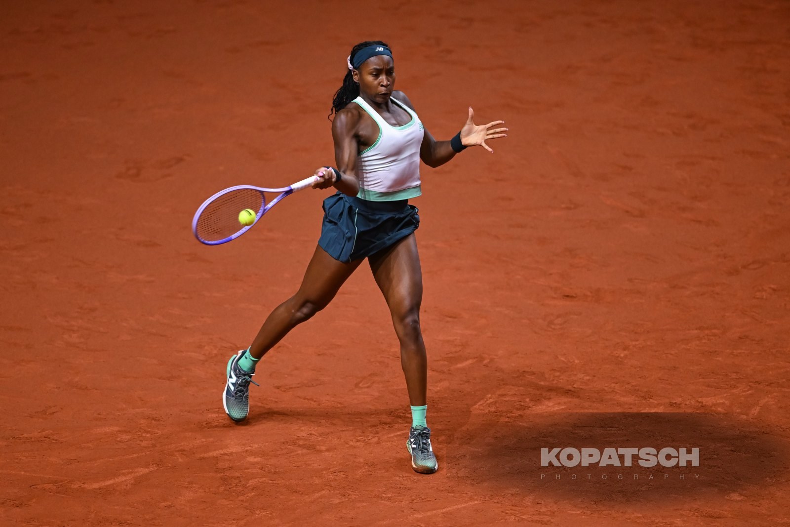 during the Women’s Singles second round match — 2026 Stuttgart PTGP