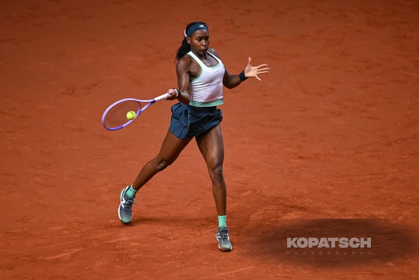 during the Women’s Singles second round match — 2026 Stuttgart PTGP
