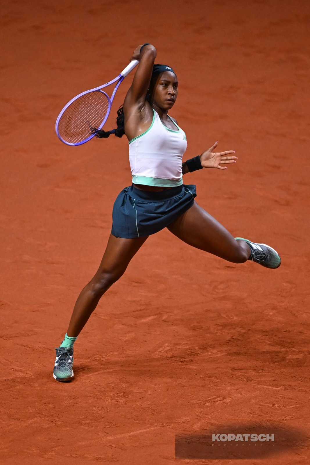 during the Women’s Singles second round match — 2026 Stuttgart PTGP