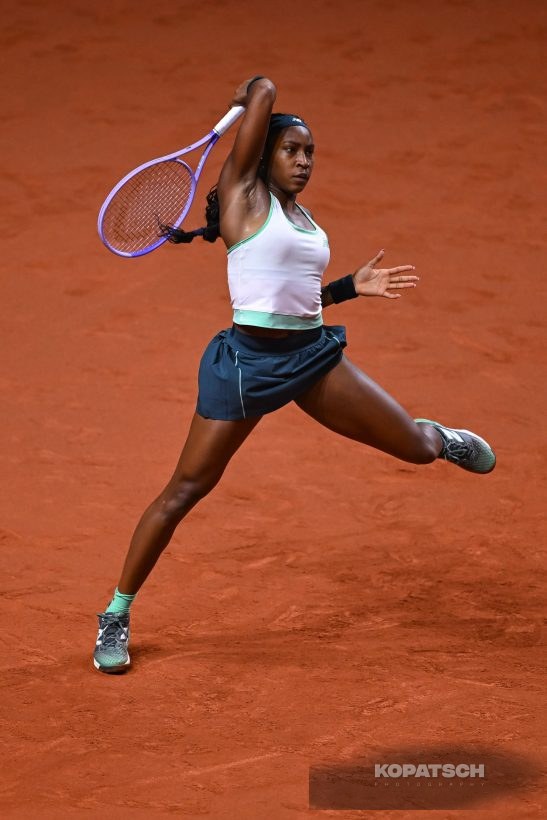 during the Women’s Singles second round match — 2026 Stuttgart PTGP