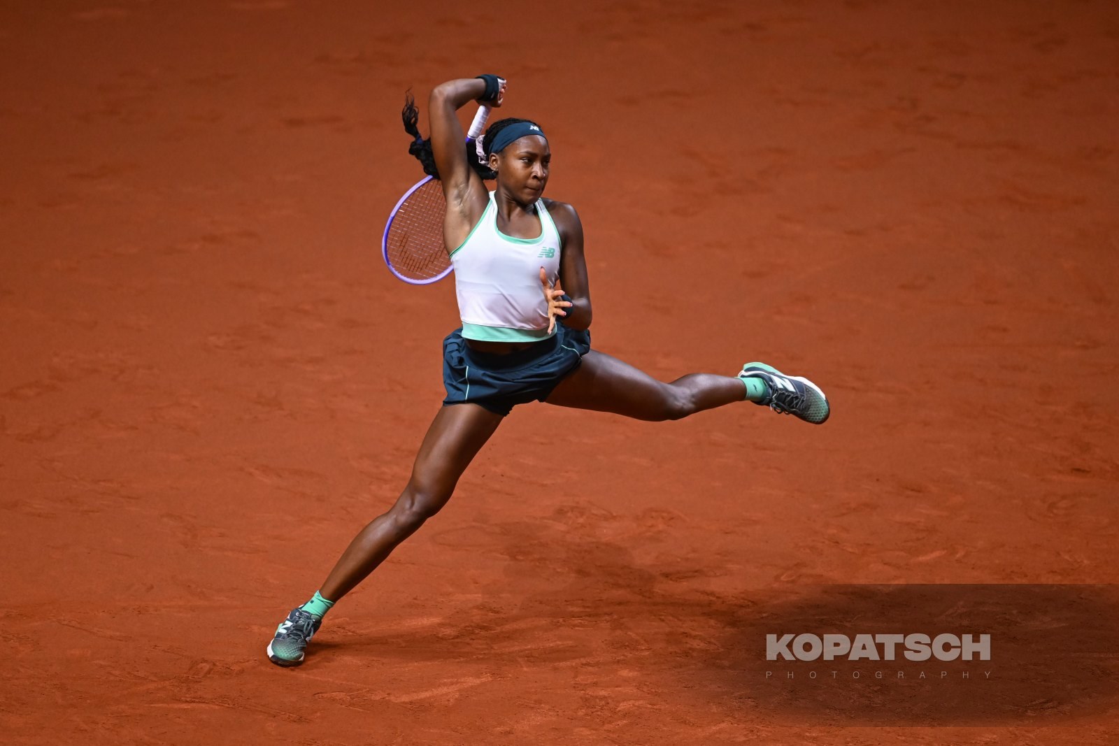 during the Women’s Singles second round match — 2026 Stuttgart PTGP