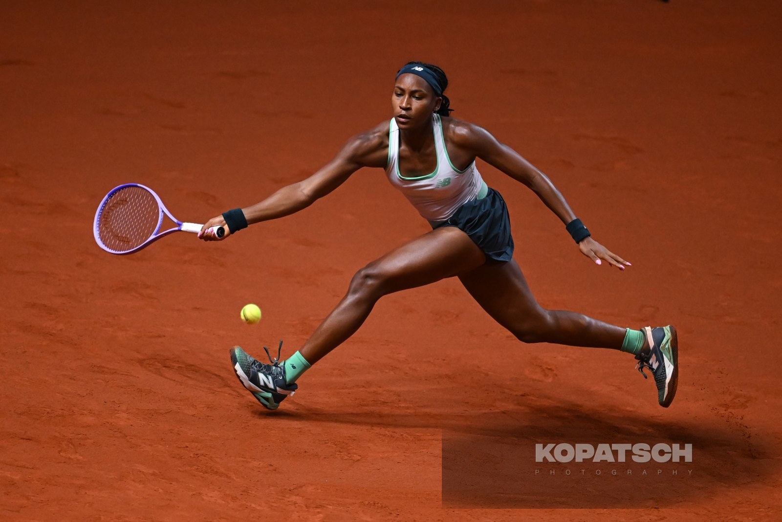 during the Women’s Singles second round match — 2026 Stuttgart PTGP