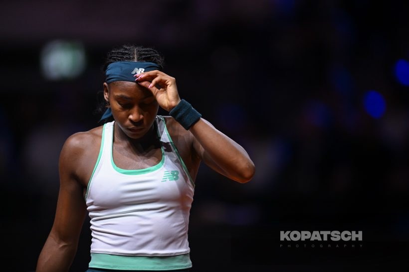 during the Women’s Singles second round match — 2026 Stuttgart PTGP