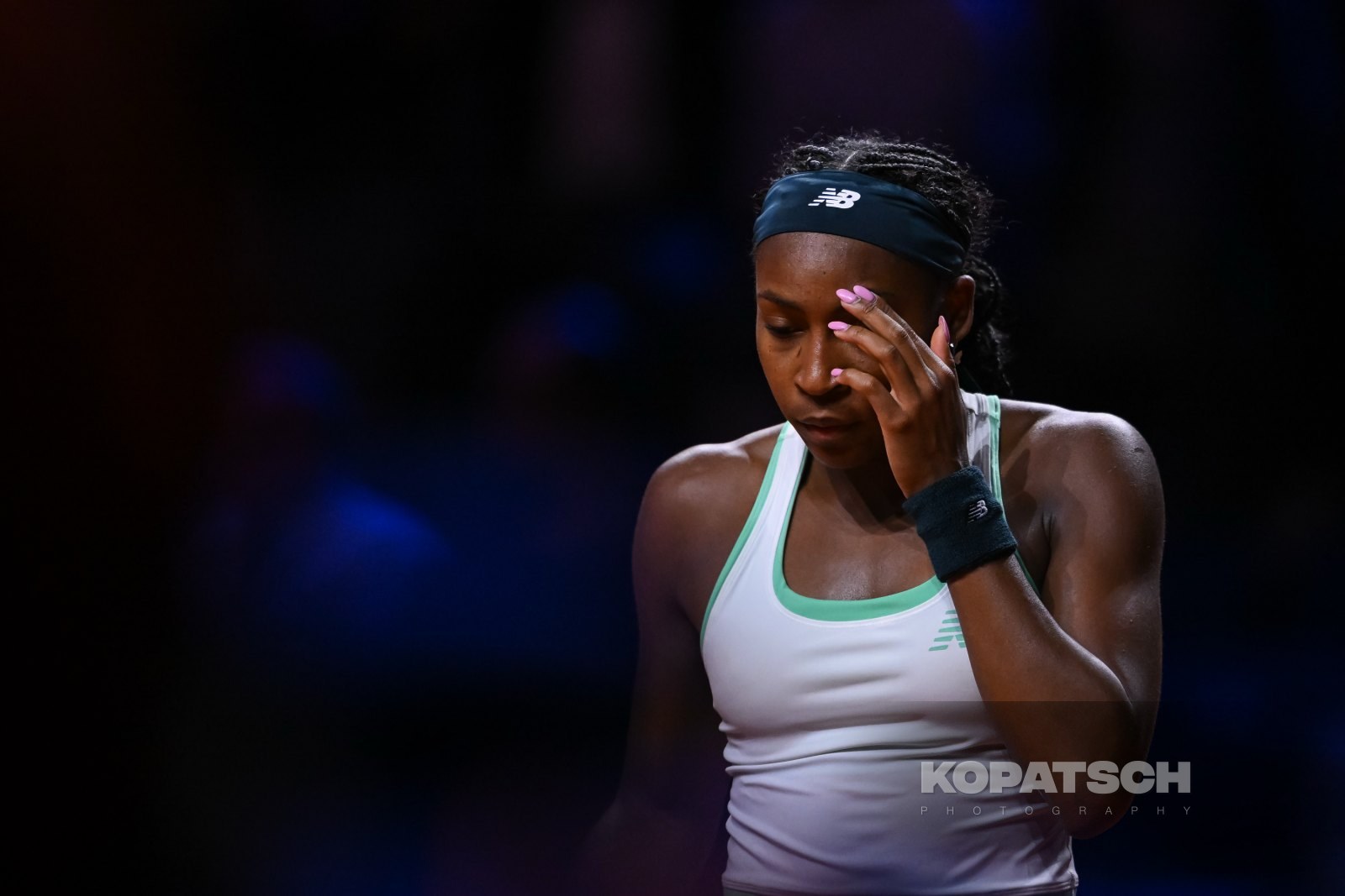 during the Women’s Singles second round match — 2026 Stuttgart PTGP
