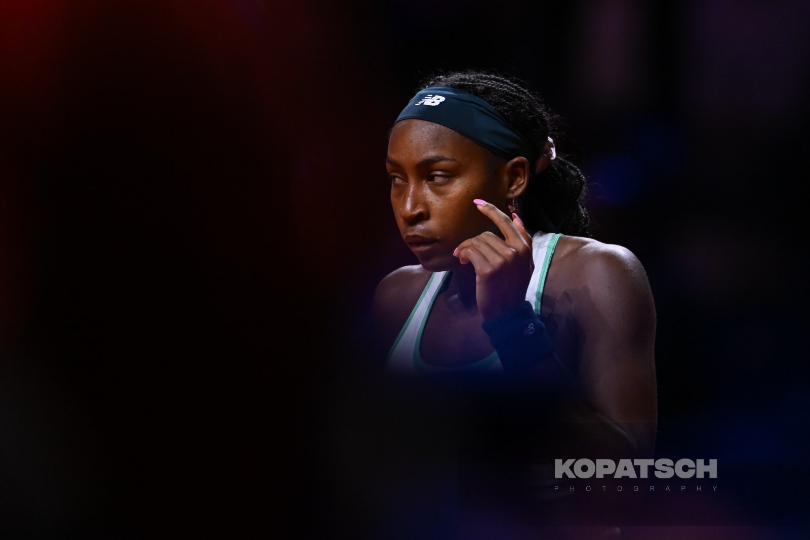 during the Women’s Singles second round match — 2026 Stuttgart PTGP