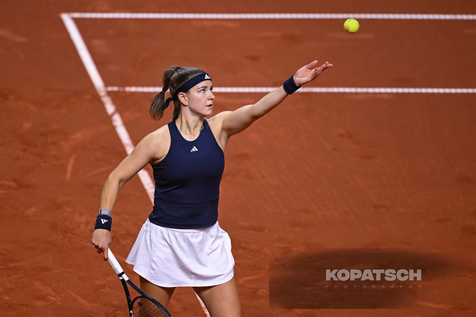 during the Women’s Singles second round — 2026 Stuttgart PTGP