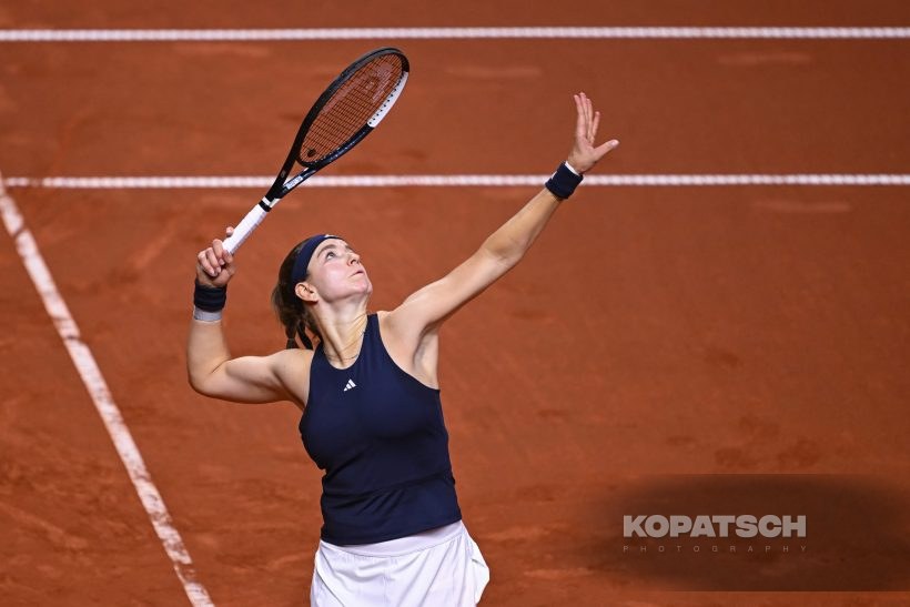 during the Women’s Singles second round — 2026 Stuttgart PTGP