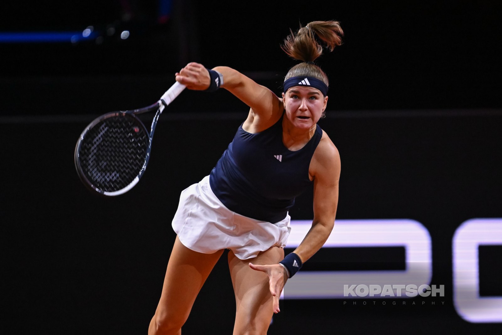 during the Women’s Singles second round — 2026 Stuttgart PTGP