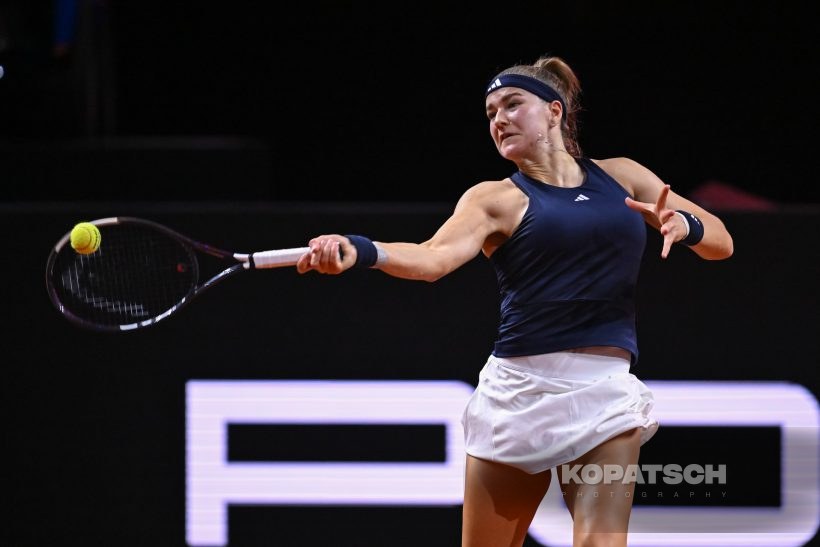 during the Women’s Singles second round — 2026 Stuttgart PTGP