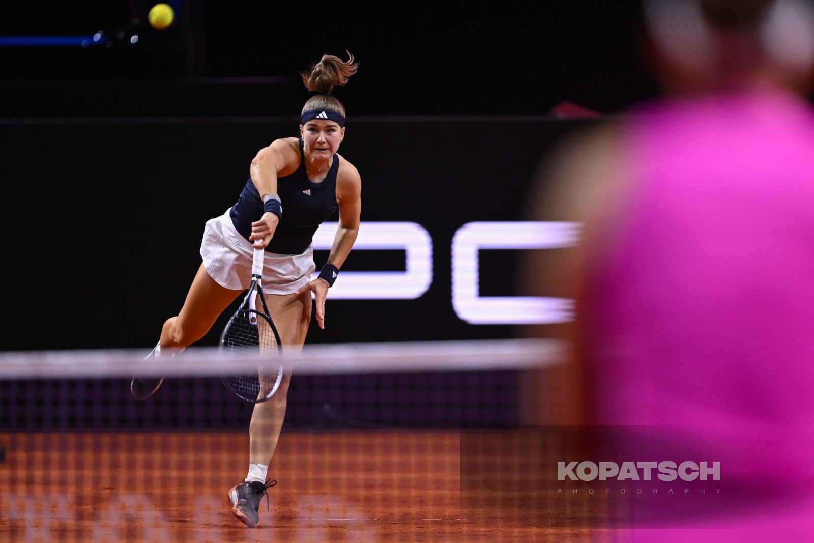 during the Women’s Singles second round — 2026 Stuttgart PTGP