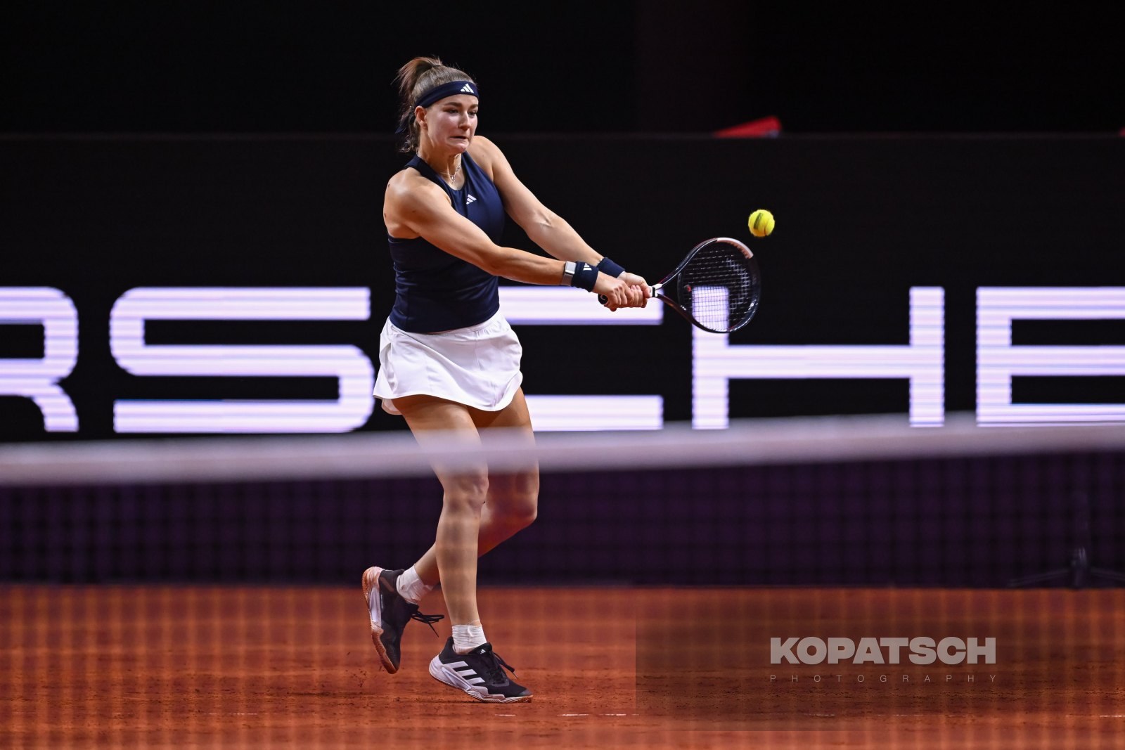 during the Women’s Singles second round — 2026 Stuttgart PTGP