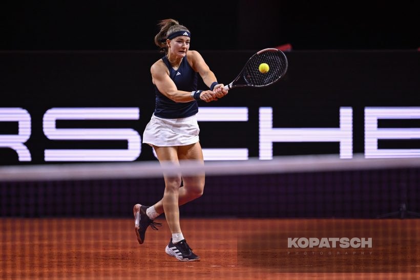 during the Women’s Singles second round — 2026 Stuttgart PTGP