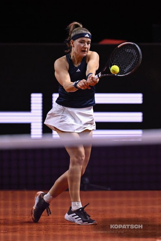 during the Women’s Singles second round — 2026 Stuttgart PTGP