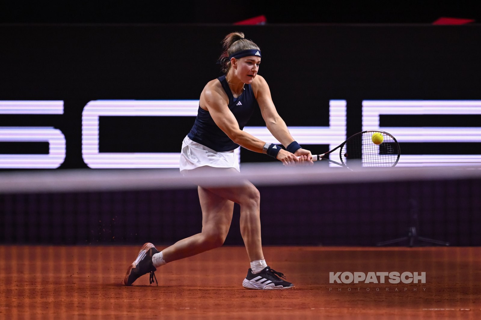 during the Women’s Singles second round — 2026 Stuttgart PTGP