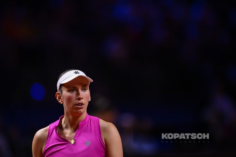 during the Women’s Singles second round — 2026 Stuttgart PTGP