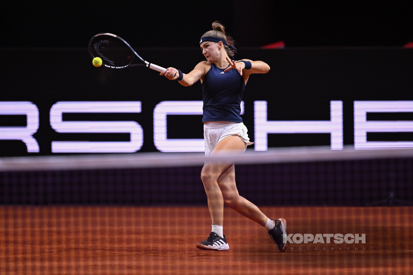 during the Women’s Singles second round — 2026 Stuttgart PTGP
