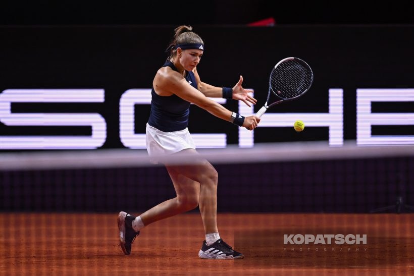 during the Women’s Singles second round — 2026 Stuttgart PTGP
