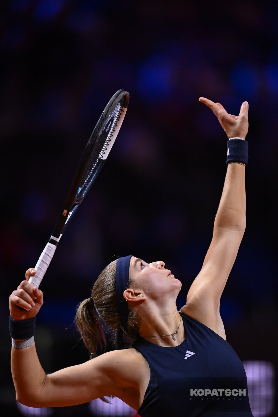 during the Women’s Singles second round — 2026 Stuttgart PTGP