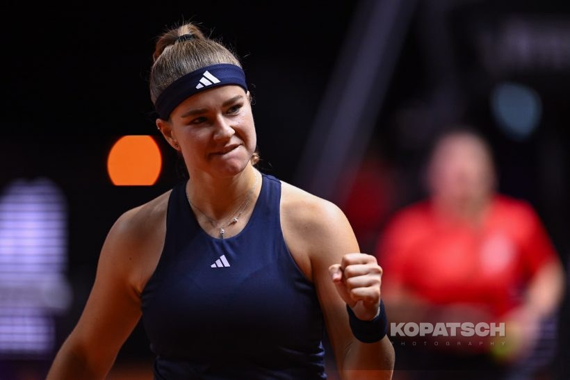 during the Women’s Singles second round — 2026 Stuttgart PTGP
