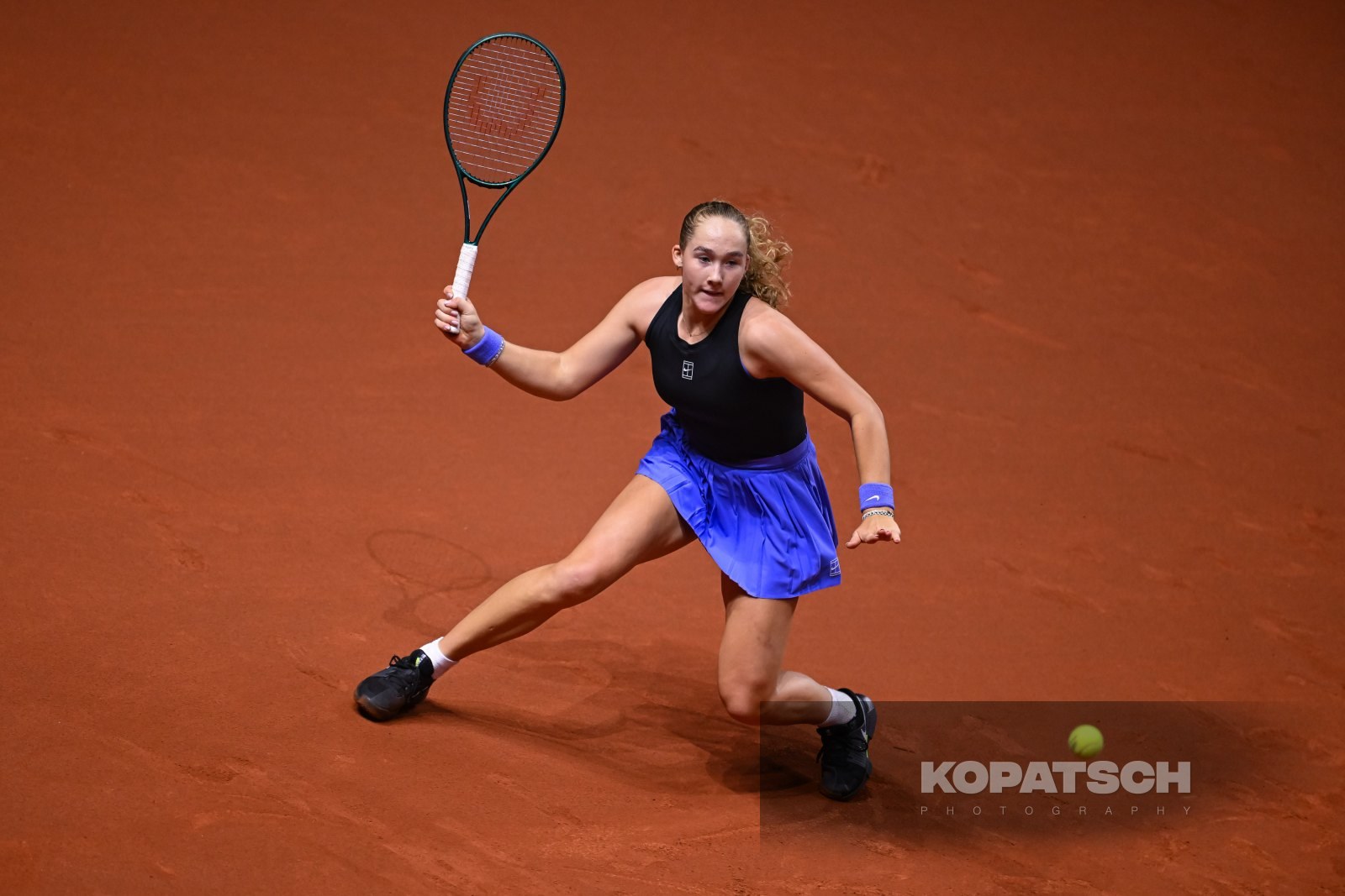 during the Women’s Singles second round match — 2026 Stuttgart PTGP