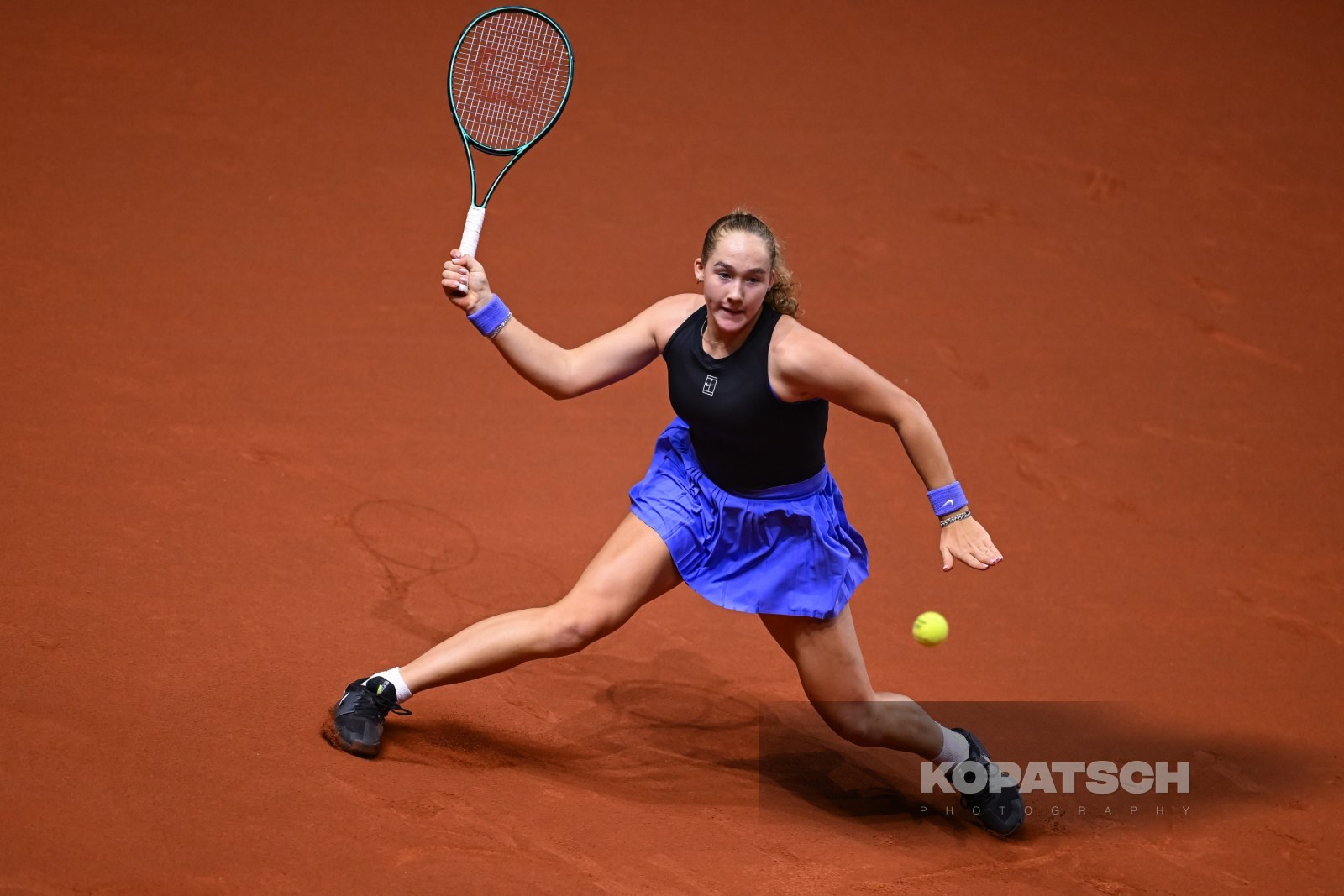 during the Women’s Singles second round match — 2026 Stuttgart PTGP