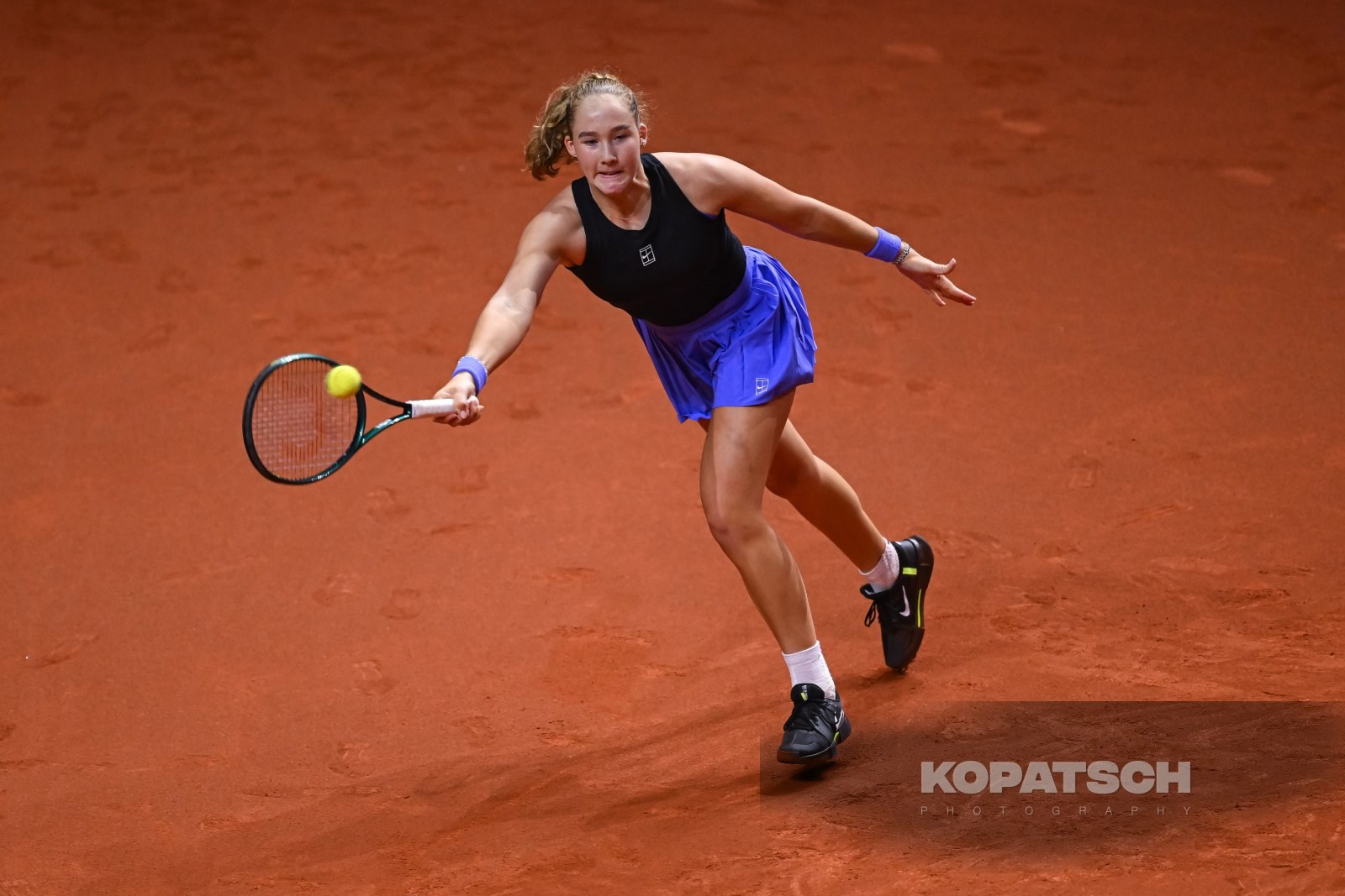 during the Women’s Singles second round match — 2026 Stuttgart PTGP