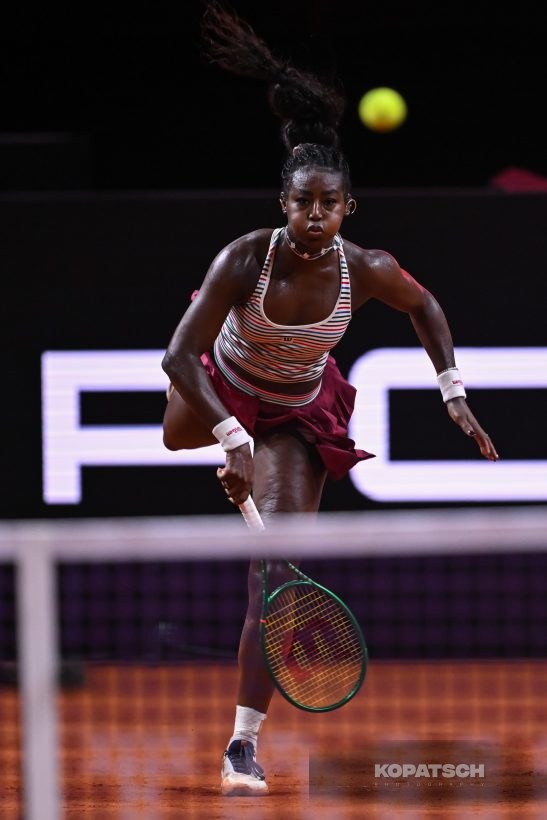 during the Women’s Singles second round match — 2026 Stuttgart PTGP