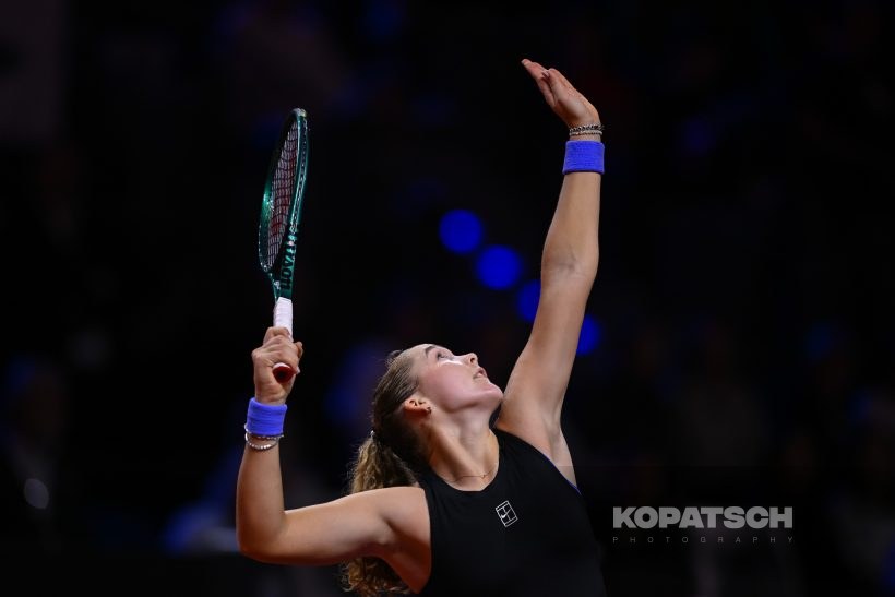 during the Women’s Singles second round match — 2026 Stuttgart PTGP