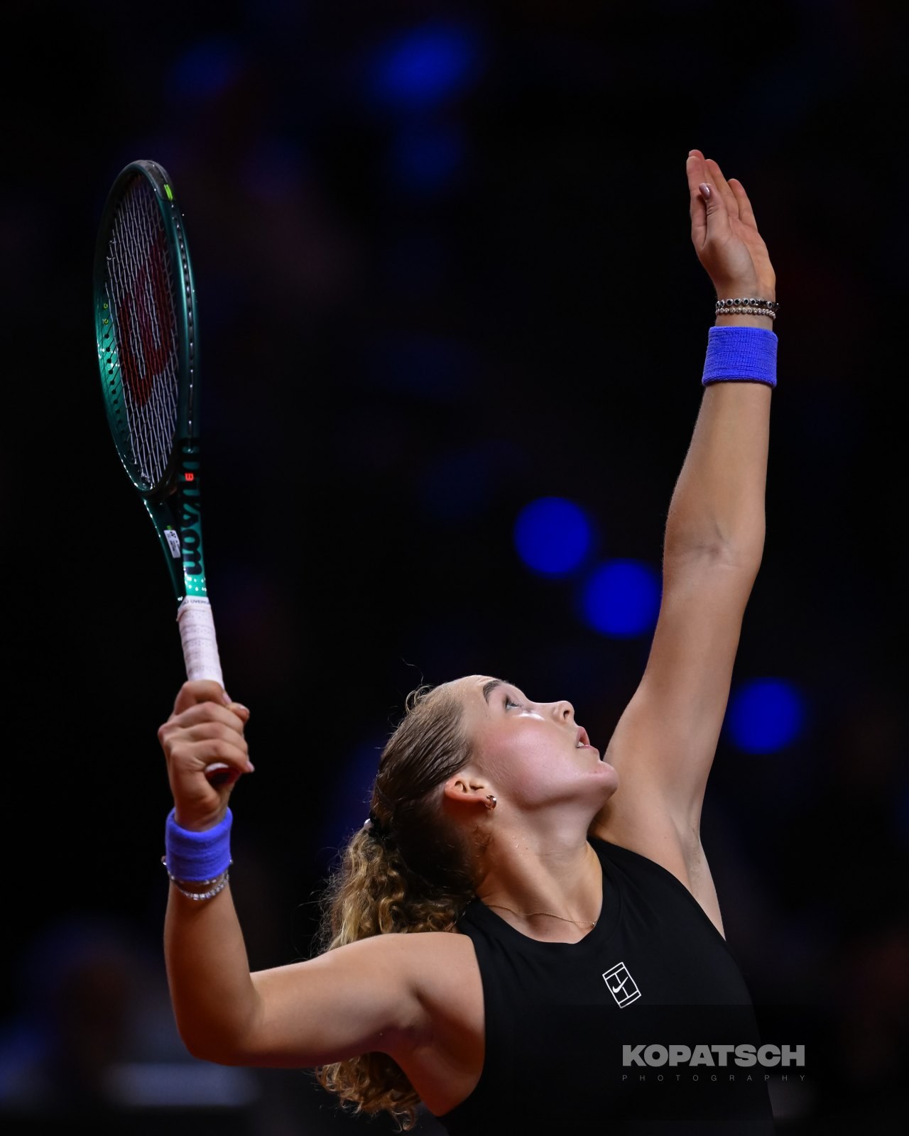during the Women’s Singles second round match — 2026 Stuttgart PTGP