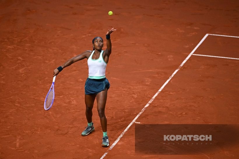 during the Women’s Singles second round match — 2026 Stuttgart PTGP