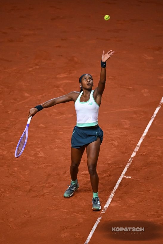 during the Women’s Singles second round match — 2026 Stuttgart PTGP