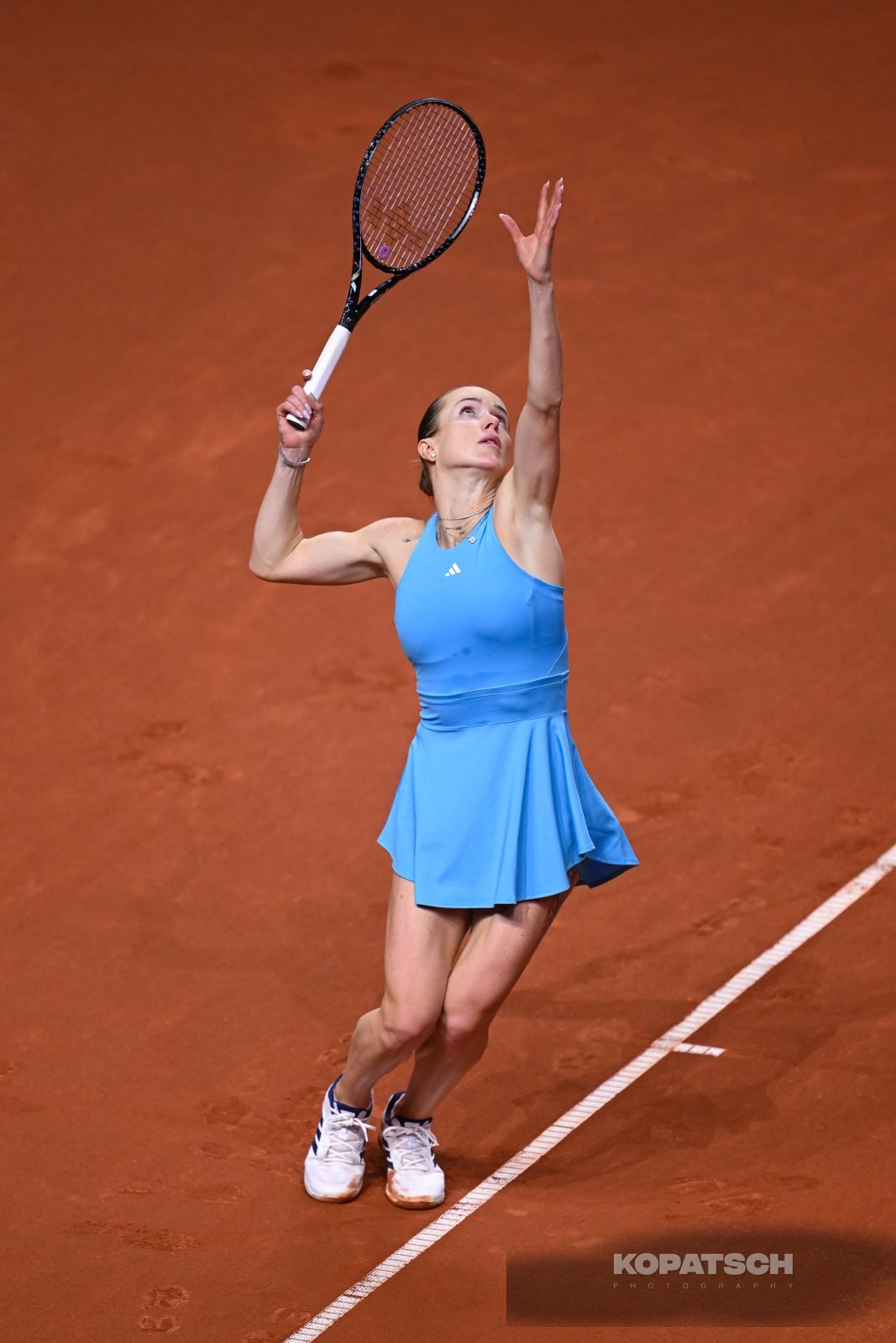 during the Women’s Singles quarterfinal — 2026 Stuttgart PTGP