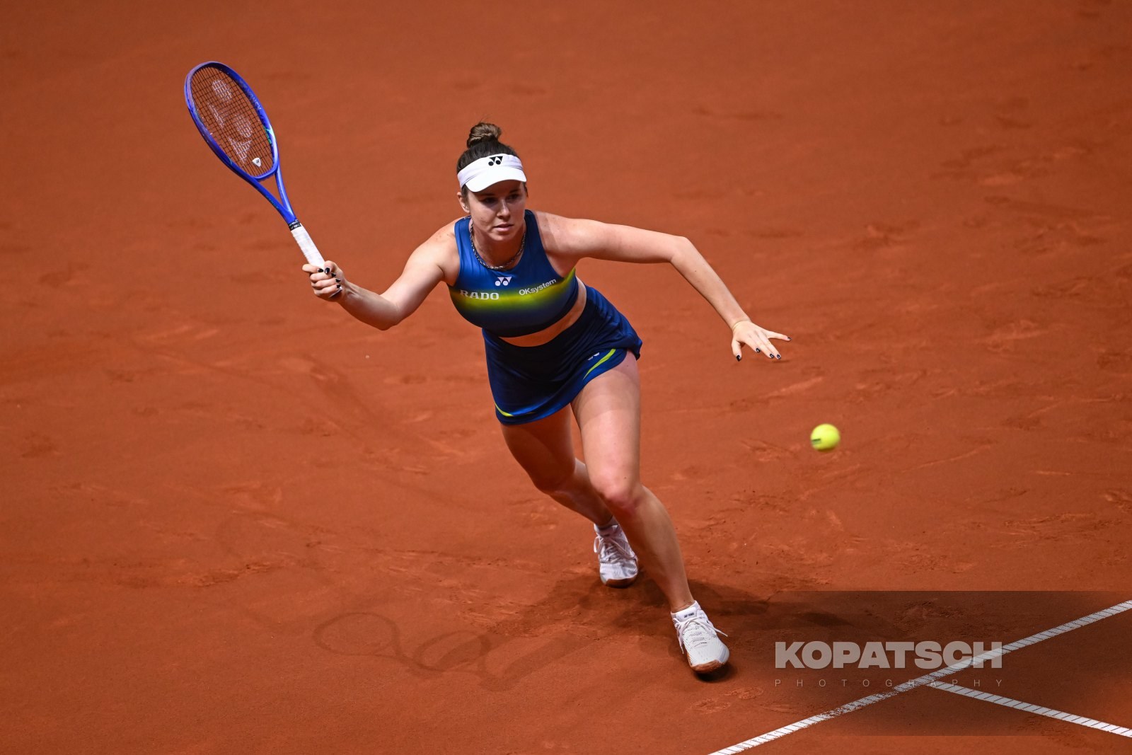 during the Women’s Singles quarterfinal — 2026 Stuttgart PTGP