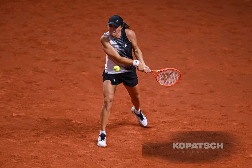 during the Women’s Singles quarterfinal — 2026 Stuttgart PTGP