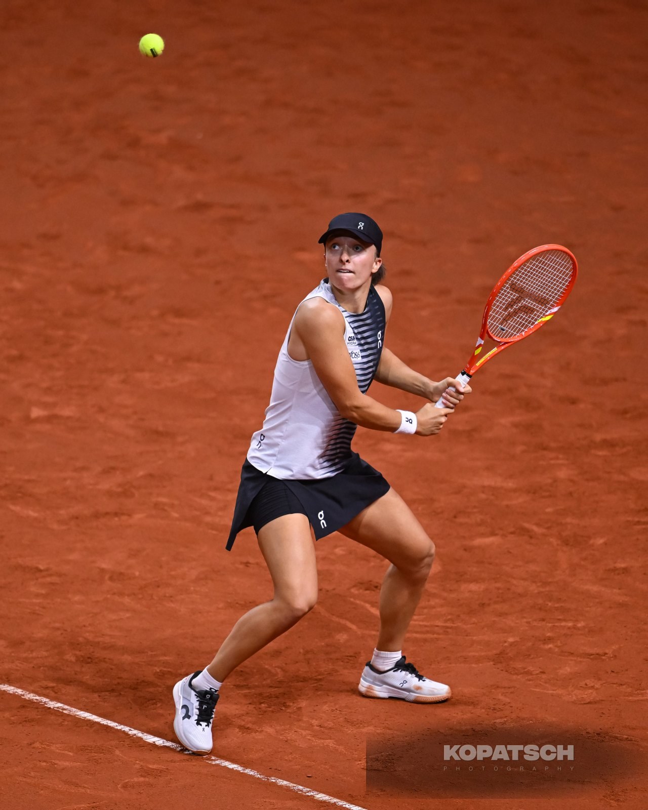 during the Women’s Singles quarterfinal — 2026 Stuttgart PTGP